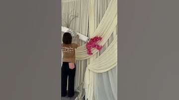 Thi công Backdrop đám cưới