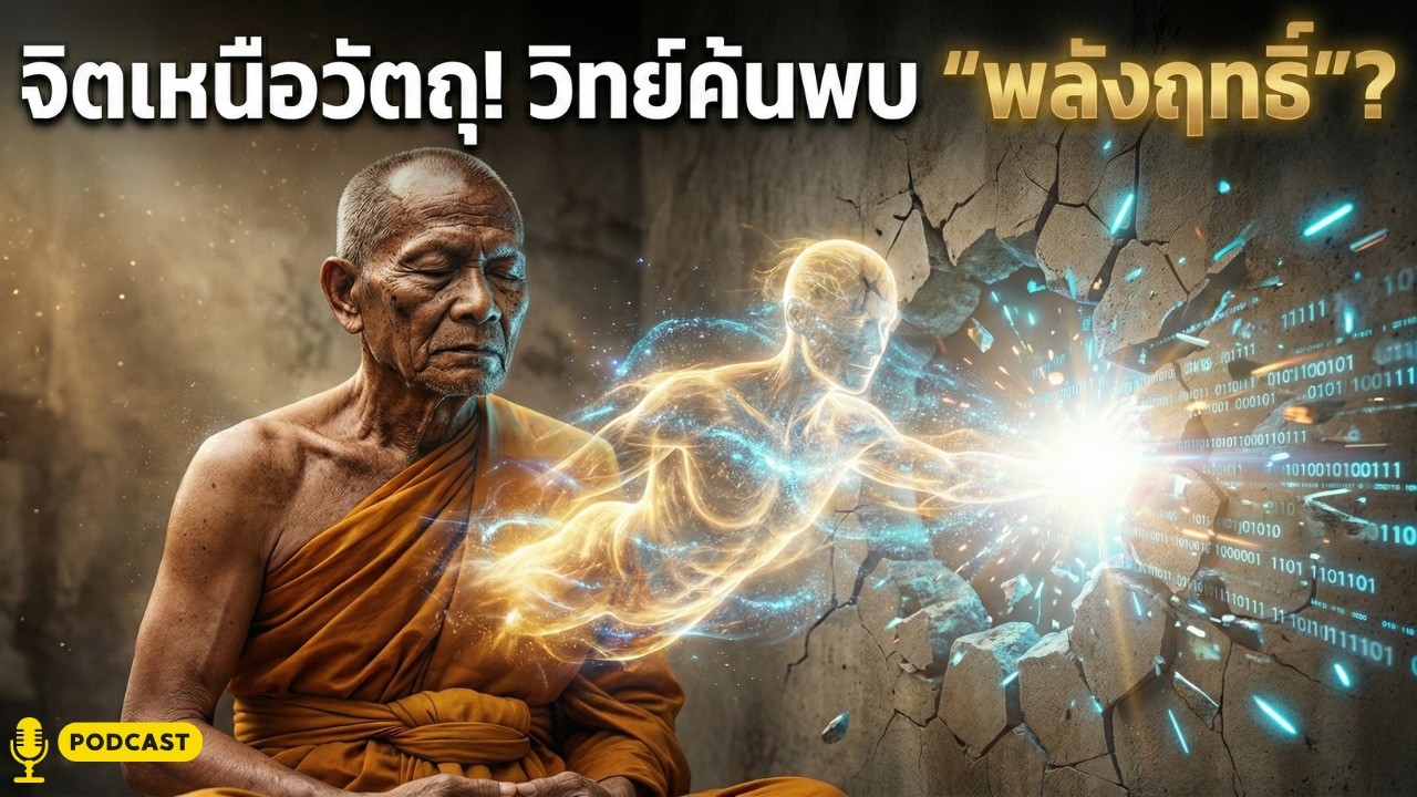 ควอนตัมฟิสิกส์กับพุทธธรรม: วิทยาศาสตร์เบื้องหลังปาฏิหาริย์จิตทะลุกำแพง
