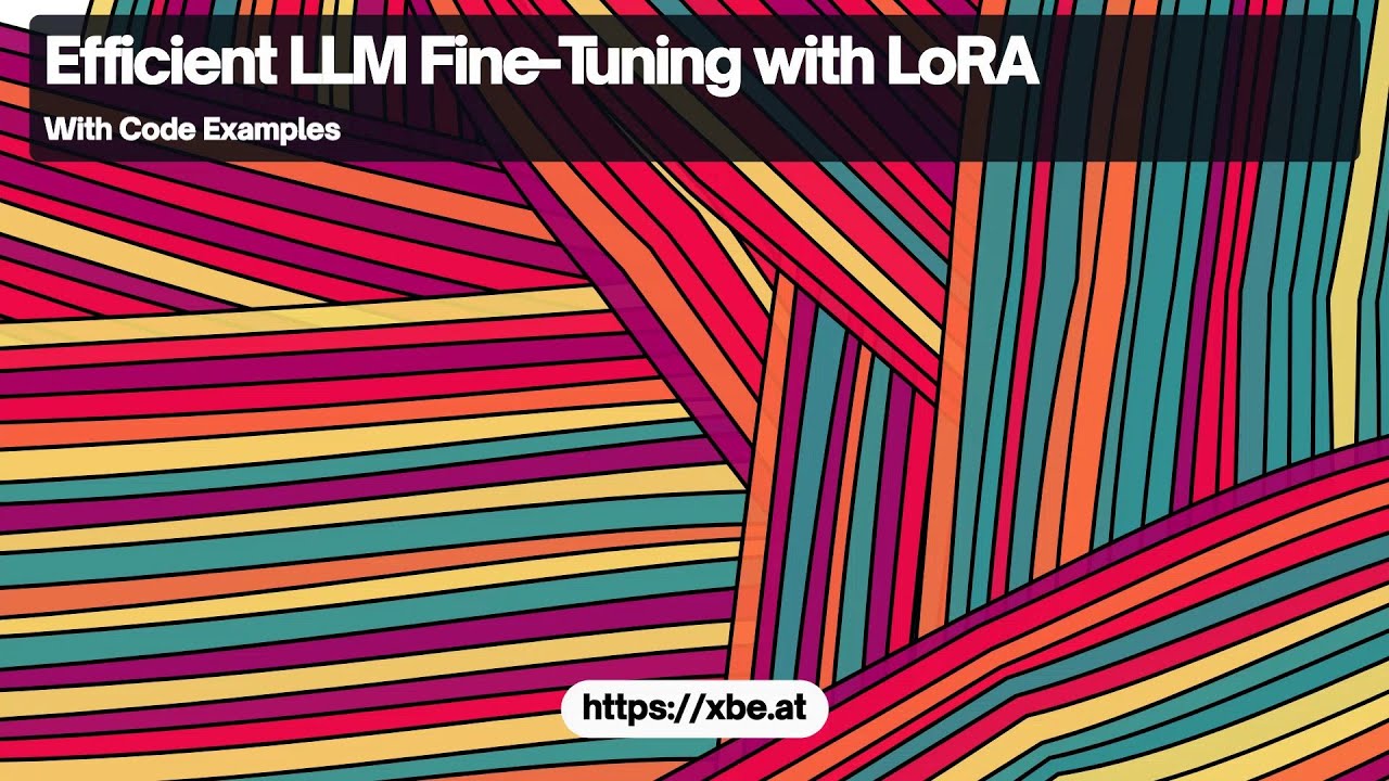 Efficient LLM Fine Tuning with LoRA - YouTube