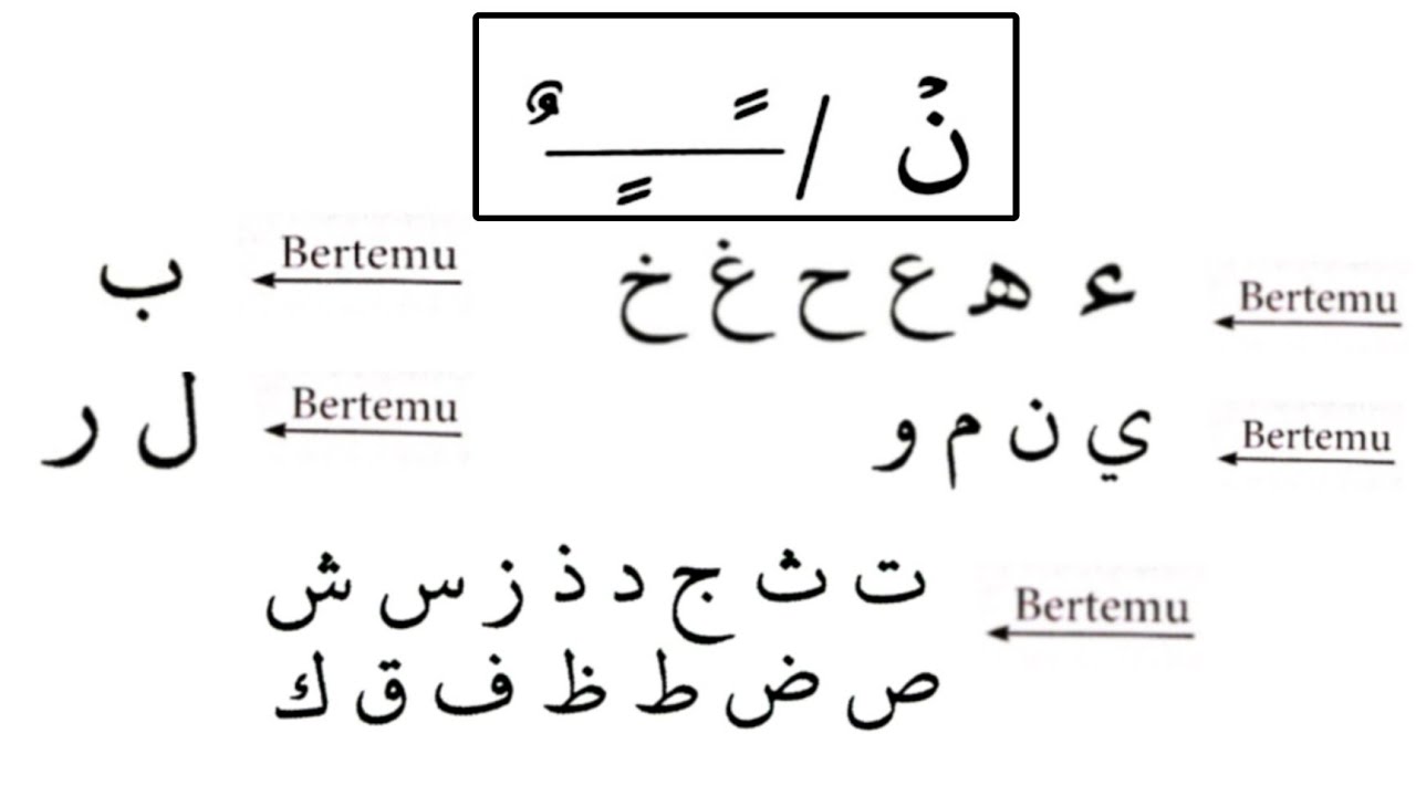 Ringkasan Nun Sukun/ Tanwin, Belajar Idzhar Halqi, Idgham Bighunnah Bilaghunnah, Iqlab, Ikhfa Haqiqi