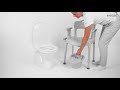 Etac swift commode  threeinone functionality