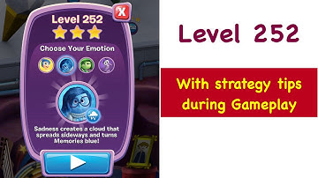 Inside Out Thought Bubbles Level 252 Tips and Strategies Gameplay Walkthrough