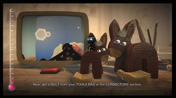 LittleBIGPlanet 2 (720p HD) Walkthrough Part 24 - Create Mode Tutorials - Gadgets - Part 1 of 13