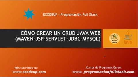 Cómo crear un CRUD Java Web, Maven, Transacciones JDBC, MySQL, Boostrap: Parte I
