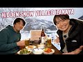 I Spent 5 Hours By Shinkansen and Bus, Japan Snow Town Local Izakaya at Hakuba Village Ep.335