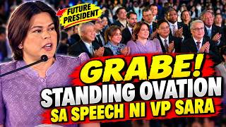 FULL VIDEO: GRABE! STANDING OVATION SA SPEECH NI VP INDAY SARA DUTERTE.