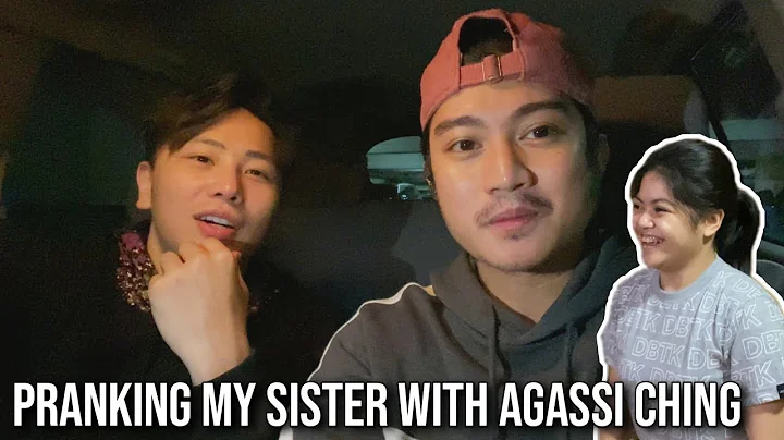 PRANK/SURPRISE ON MY SISTER WITH AGASSI CHING