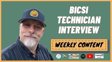 Interview with a  BICSI Technician | RCDD