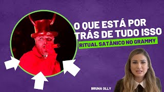 O que está por trás? Ritual satânico no Grammy