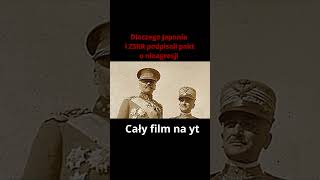 Dlaczego Japonia i ZSRR zawarli pakt o nieagresji?