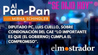 Diputado Cuello por condonación del CAE: "Lo importante es que (el gobierno) cumpla el compromiso”.