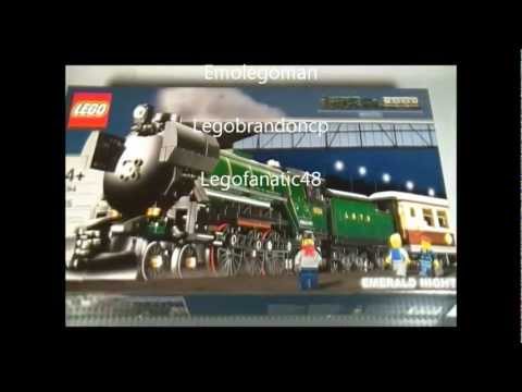 YouTube thumbnail: Lego 10194 Review Emerald Night Creator Train