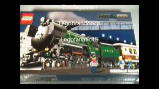 Lego 10194 Review Emerald Night Creator Train