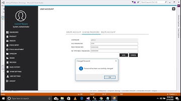 POS And Inventory System Tutorial Part 74 | Change Old Password