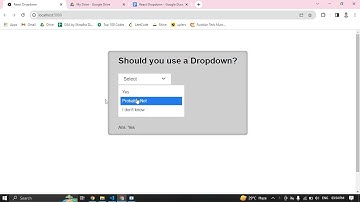 React Dropdown | Coding Ninjas Skill Test