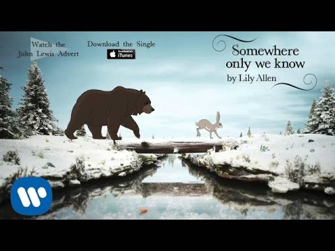 Lily Allen - Somewhere only we know (Official Audio - John Lewis Christmas Advert)