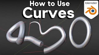 How To Use Curves In Blender Tutorial