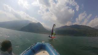 April 25, 2018: WASZP training on the lake of Como