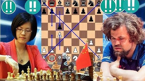 Aggressive Chess Ending :68 By Hou Yifan vs Magnus Carlsen #boardgame #chesscom