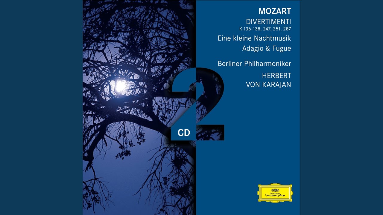 毎日モーツァルト Mozart: Divertimento for Strings in B-Flat Major, K. 137: I