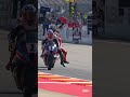Toprak's stoppie at Turn 1 in Race 1 😎 | 2025 #AragonWorldSBK 🇪🇸