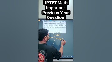 UPTET Math Important Previous Year Question #uptet2025 #uptet2025 #ctet #mptet