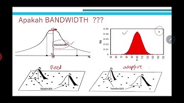 Pembobot Spasial untuk GWR