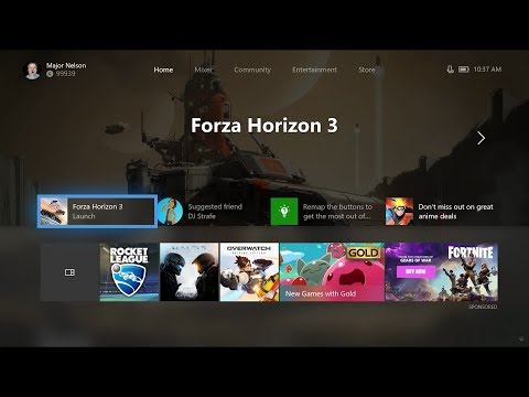 Крупное обновление прошивки Xbox One: новый Fluent дизайн, измененный главный экран и другое: с сайта NEWXBOXONE.RU