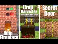 ✓Minecraft:3 simple redstone builds