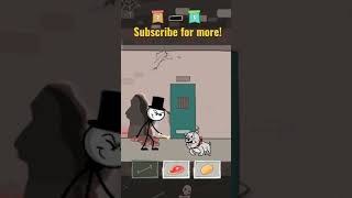 Prison Break: Stickman Adventures! Escape the Prison with smart choices! Android Mobile Game #Shorts screenshot 1