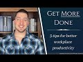 Get More Done: 3 Tips for Working More Efficiently from your Computer