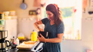 I Made Iced Milk Powder Cake And Rustic Pizza  Sunset In The Countryside  Tour Of My Grandmothe