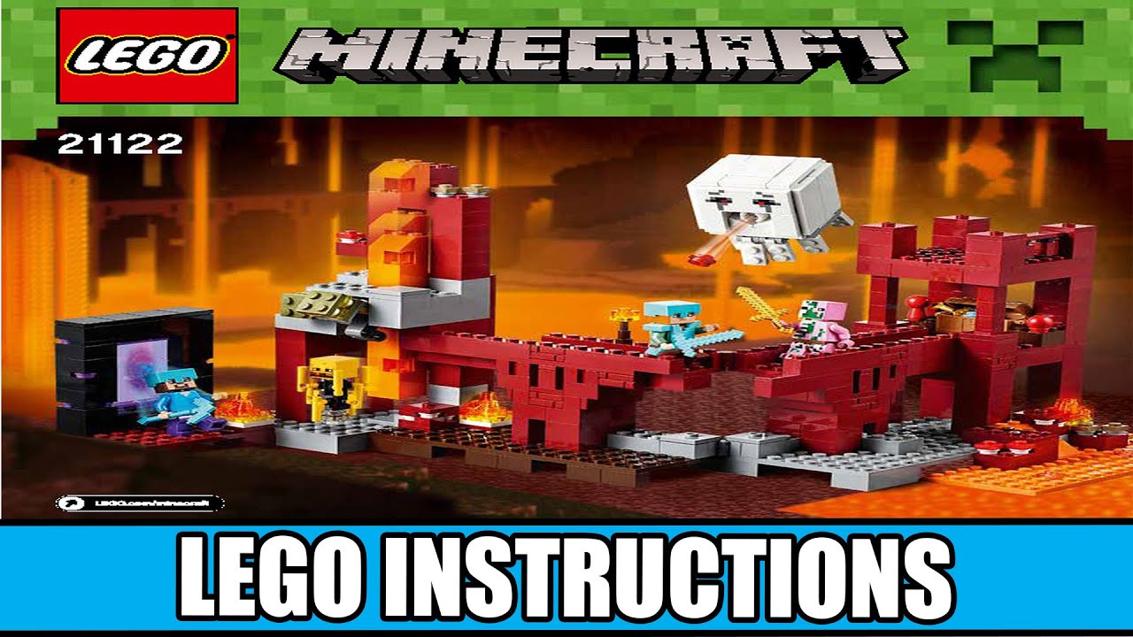 LEGO Minecraft The Nether Fortress 21122