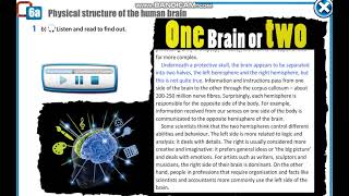Action 10 module 6a p70 ex1b One Brain or Two Text version