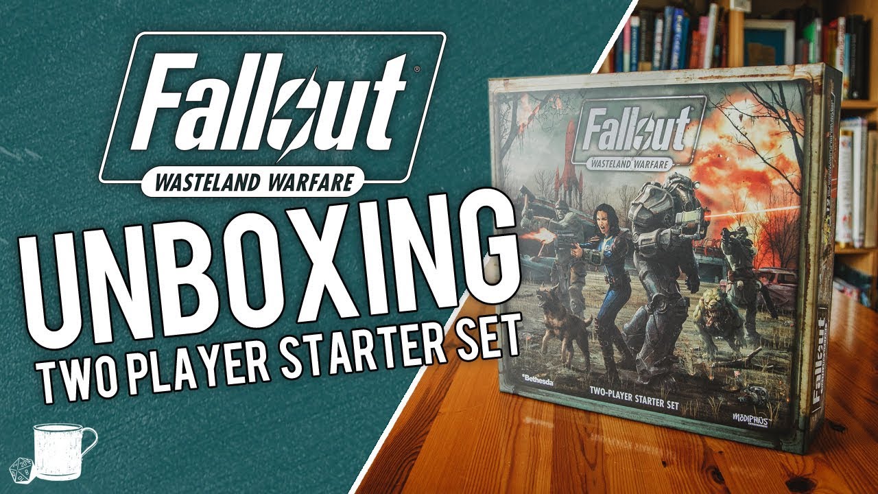Unboxing the Fallout Wasteland Warfare Starter Set (PVC) // Tabletop Hub YouTube