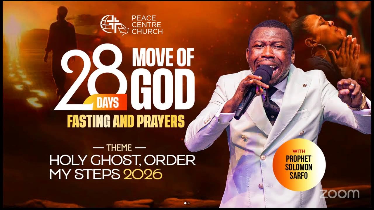 ORDER MY STEPS 2026 || EVENING PRAYERS DAY 27 || PROPHET SOLOMON SARFO || 31.01.2026