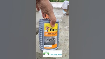 How To Use Dr Fixit 301 Pidicrete URP || Waterproofing Chemical || Dr Fixit Kaise Use Karte Hain ||