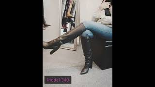 Pull-on leather boots - Model 340