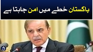 Pakistan wants peace in the region: PM Shehbaz Sharif - Aaj News