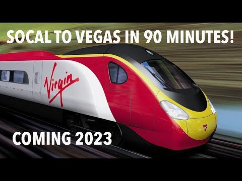 California high speed train to Las Vegas - Virgin Trains USA