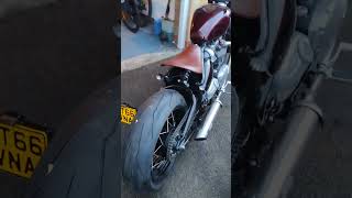 triumph bobber 17 inch wheel conversion