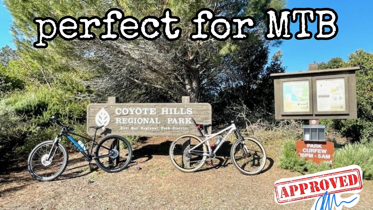 CAYOTE HILLS REGIONAL PARK BIKE TRAIL LOOPS ( bike all the way