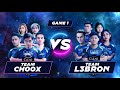 TEAM CHOOX VS TEAM L3BRON - GAME 1 | CLEAR ALLSTARS TOURNAMENT