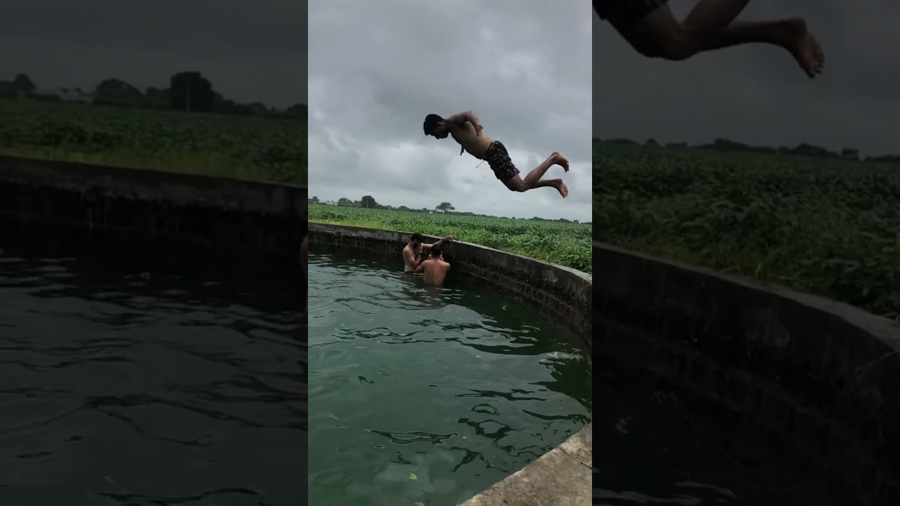 Funny Vfx 😱Vfx Jump 🤣Water Jumped 