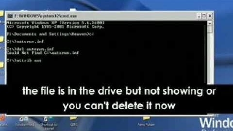 How to remove autorun.inf virus