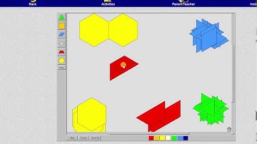 Determine the Difference of Fractions Using Pattern Blocks (Nonstandard Unit)