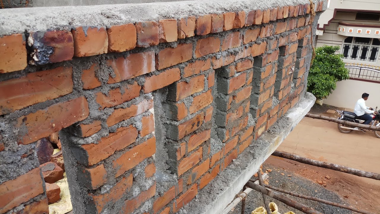 Amazing Technology Bricks Parapet Wall Design Youtube
