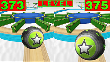 Going Balls Speedrun + Walkthrough | Levels 373-375 Full Gameplay | Android & iOS