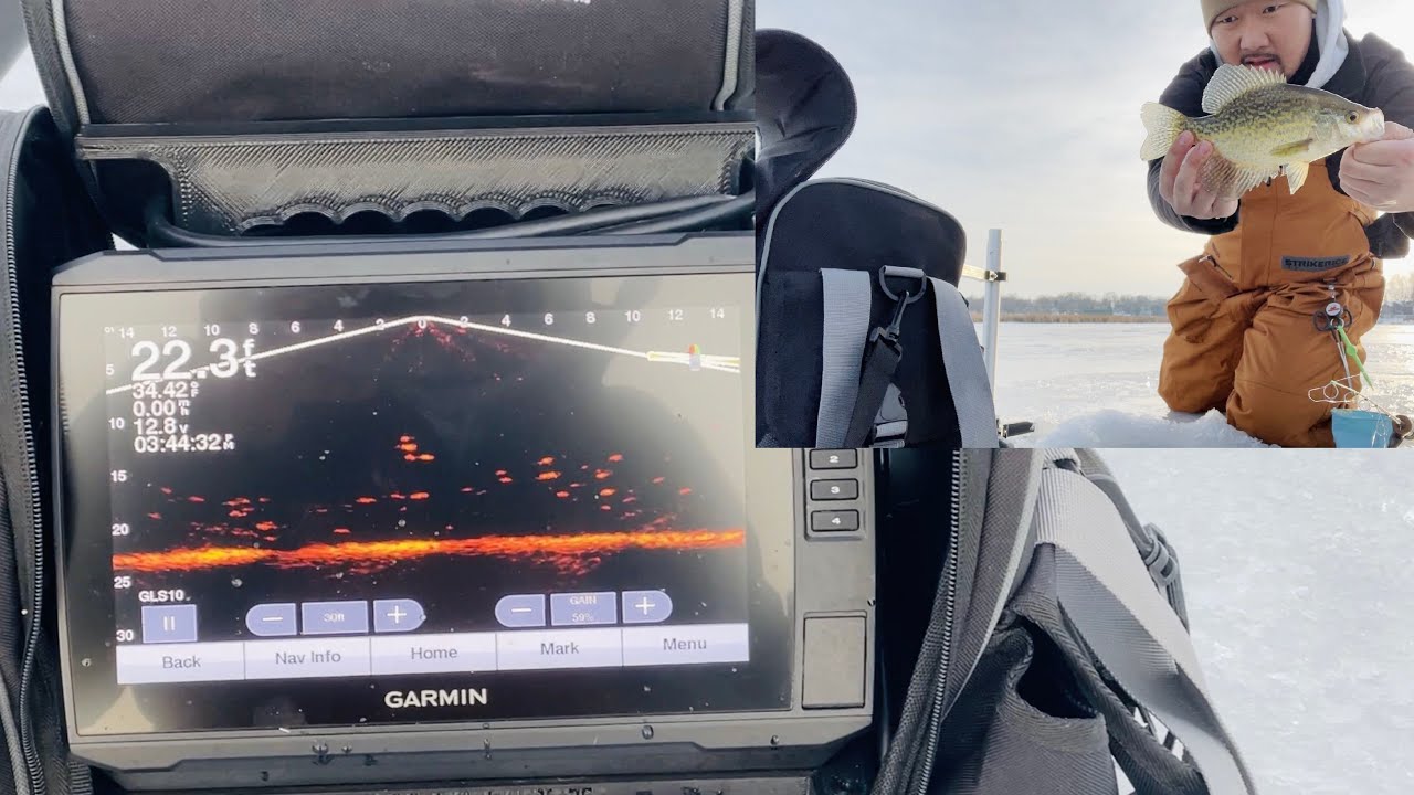 Early Ice Fishing at Lake / Crappies and Sunnies YouTube