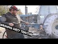 Pressure Washing Our OLD abandoned $700 Tractor its Absolutely Filthy